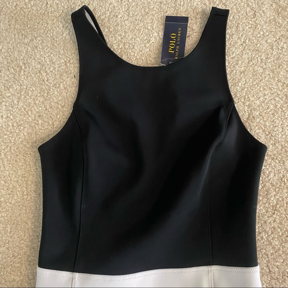 RALPH LAUREN TWO TONE DRESS - Picture 4 of 13